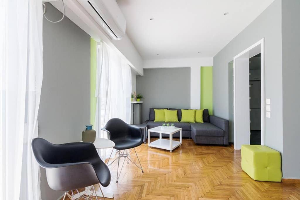 Апартаменти Sunlit 2Br Oasis In Metaxourghio 3Min From Metro Афіни Екстер'єр фото