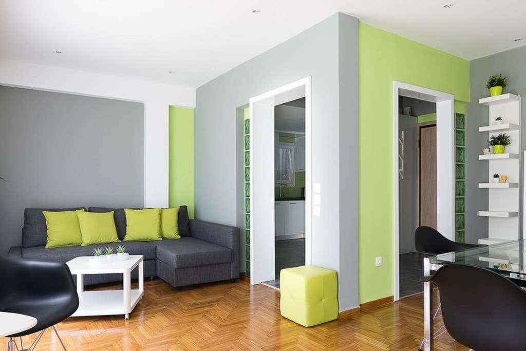 Апартаменти Sunlit 2Br Oasis In Metaxourghio 3Min From Metro Афіни Екстер'єр фото